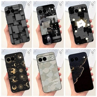 Ốp điện thoại silicon mềm sơn thời trang Google Pixel 7 / Pixel 7 Pro Vỏ chống sốc Google Pixel7 7Pro