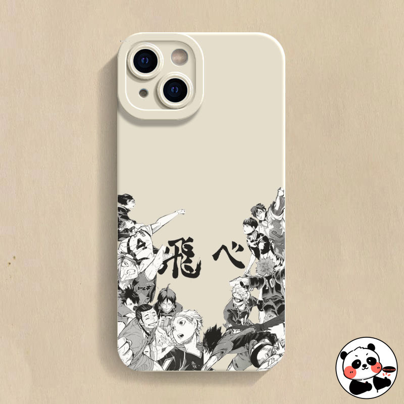 Vỏ Haikyu Cho OPPO A97 A17 A17K A16K A16E A35 A15 A15S A53 2020 A53s A91 A12 A12E A7 A5S AX5 A3S F11 F9 Pro F7 Vỏ Điện Thoại Mềm Hoạt Hình Dễ Thương Anime Shoyo Hinata Kageyama