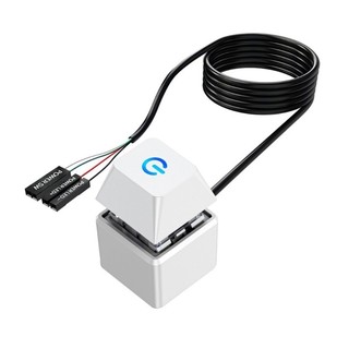 Vỏ máy tính QUIM Cáp mở rộng nút nguồn có đèn báo 1 8M 5 Dây 9ft