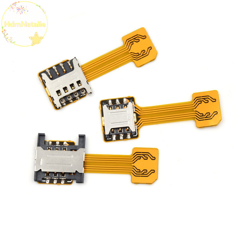 HdmNatalie Hybrid Dual Micro SIM Card Adapter Khe cắm mở rộng Android VN