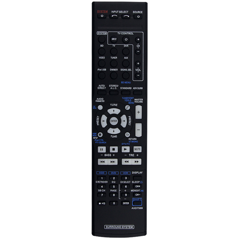Telecomando Ricambio RC-929R Per Ricevitore AV Pioneer – Compatibile VSX-325, VSX-532, HTP-074, S12A