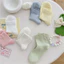 Vớ tất cổ trung nam nữ trơn màu pastel Hàn Quốc