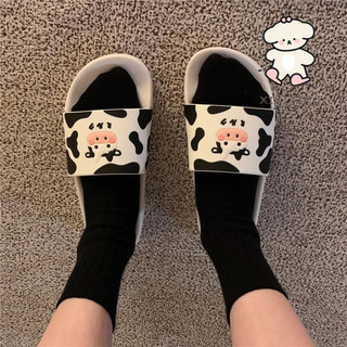 Xixitiao Thời Trang Mùa Hè Phong Cách Mới Dép Dép Trong Nhà Sử Dụng Influencer ins Hoạt Hình Cô Gái Dễ Thương Giày Sandal Trái Tim Nữ Mặc Ngoài Trời