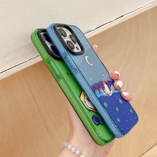 Glitter Nằm phẳng vịt ngủ Vỏ điện thoại mềm cho iPhone 16 Pro Max 16 Plus 15 14 13 12 11 Pro Max Vỏ bảo vệ chống sốc