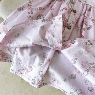 Váy Hè 2 Dây Cánh Tiên Vintage Cho Bé Gái Xinh Yêu ( Chất Cotton) 8-26kg