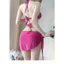 Bộ Bikini 3 mảnh gợi cảm dành cho nữ, Đồ bơi có dây đệm có nắp đậy, Đồ đi biển dây buộc cho kỳ nghỉ & Spa