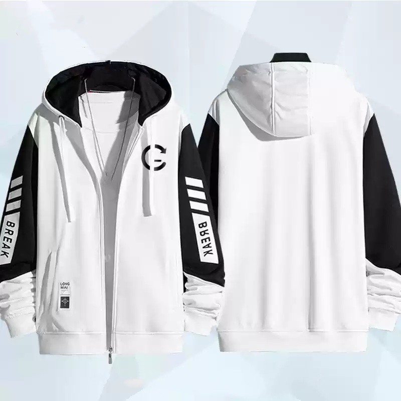 Gn Link Click anime Dây Kéo Áo Khoác Charles Cheng Xiaoshi Lucas Lu Guang Áo Khoác Unisex Top NG