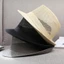 Mũ Fedora YRBWD, Mũ Jazz Panama khô nhanh, Mũ rơm thoáng khí thời trang Unisex