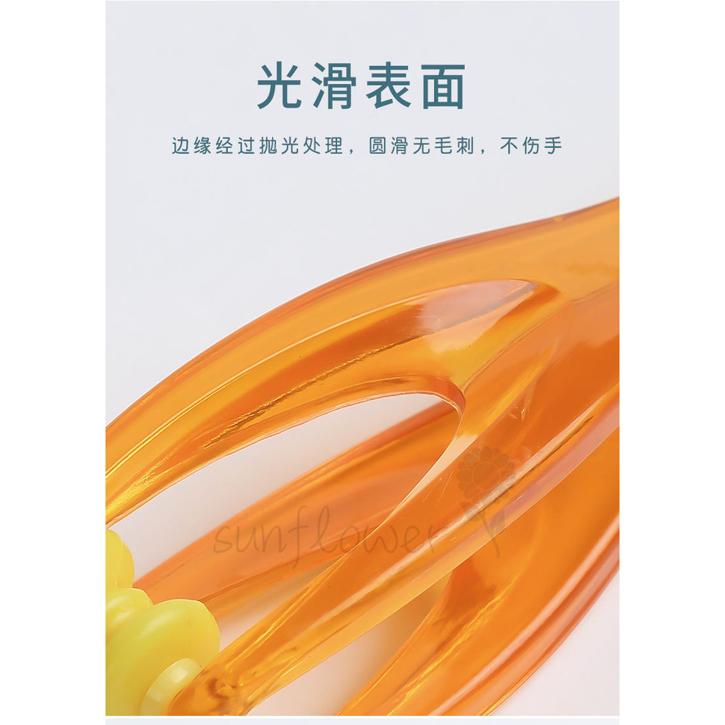 [Hướng dương] 2 chiếc Máy mát xa ngón tay Bàn tay mỏng Giảm đau Bàn tay Bài tập ngón tay
