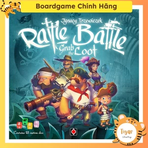 Boardgame Rattle, Battle, Grab the Loot Boardgame Chính Hãng New in seal Tigar