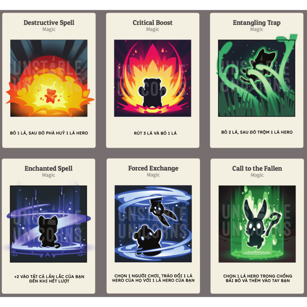 [Luật Việt] Here to Slay và gói mở rộng kèm luật tiếng Việt Boardgame Tigarboardgame