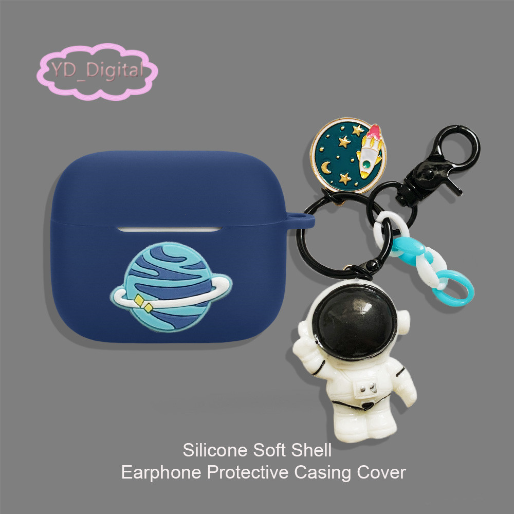 Dành Cho Oppo Enco Buds 3 pro / Air4i Vỏ Tai Nghe Silicon Astronuat Vỏ Bảo Vệ Tai Nghe Hoạt Hình Tai Nghe Mềm Chống Thấm Nước Vỏ Tai Nghe
