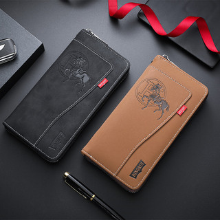 Ví phong cách doanh nhân nam Hộp đựng thẻ đa chức năng Ví dài dung lượng lớn