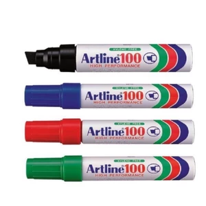 Bút lông dầu, bút dạ, bút phớt 7.5-12mm nét cối siêu to Artline EK-100 trợ giảng, diễn giả, thuyết trình, bút đào tạo