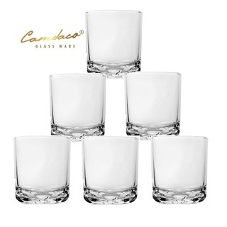 Bộ 6 Ly Thủy Tinh Bầu Lùn Góc Uống Trà Đá 225ml –  PCD22002 Cẩm Đạt - Trường An VN