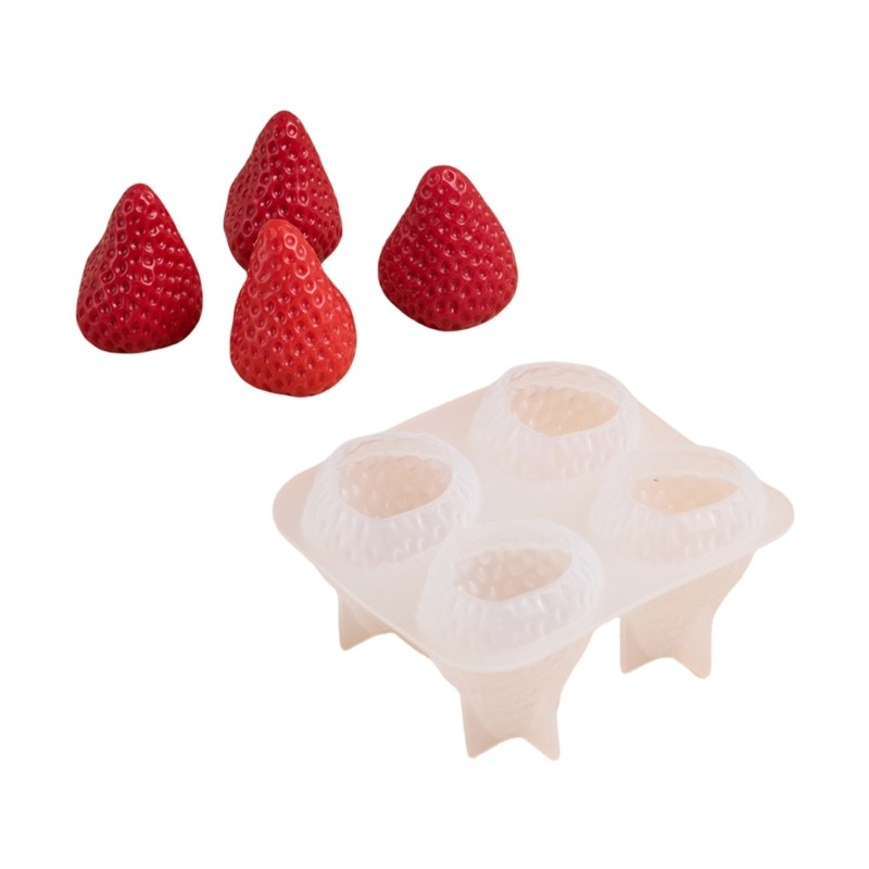 Khuôn Silicon inste 3D Khuôn Dâu Khuôn Đúc Khuôn Làm Khuôn