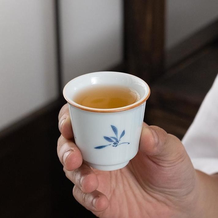 Bộ Trà Gia Đình Bộ Nhỏ Gốm Kung Fu Bộ Trà Ấm Trà Một Nồi Hai Cốc Ấm Trà Cốc Trà Có Khay Trà Khô