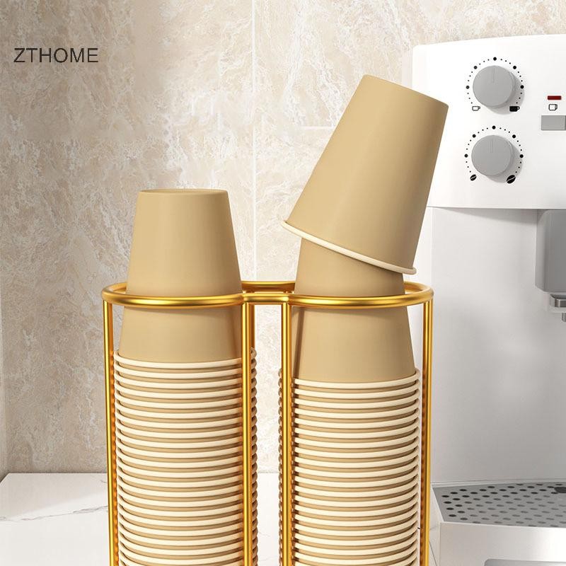 Giá đựng cốc để bàn đa chức năng ZTHOME cho giá đựng cốc giấy nhà bếp HOT