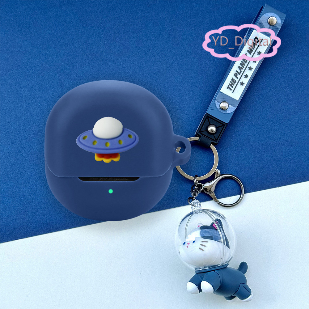 Ốp Tai Nghe Cho SoundPEATS Air 5 Lite Hoạt Hình Dễ Thương Bảo Vệ Tai Nghe Bao Bóng Đá Gấu Mặt Dây Chuyền Tai Nghe Silicon Tay Mềm Bảo Vệ Chống Thấm Nước