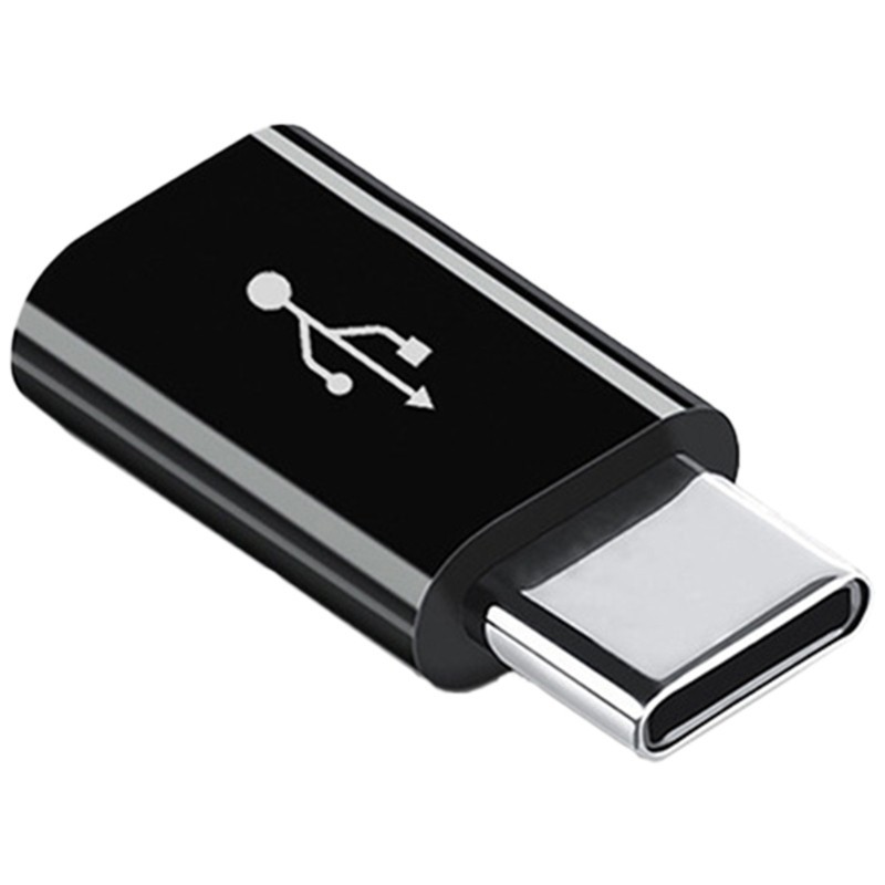 Micro USB Female to Type C Male Converters Adapter Support 30Mbps Data Transfer