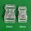 METUBE Dual Có Thể Điều Chỉnh, 20 / 25 / 32 / 50mm Phần Cứng Nhựa Đen, Dây Đeo LED Webbing Dụng Cụ Ngoài Trời