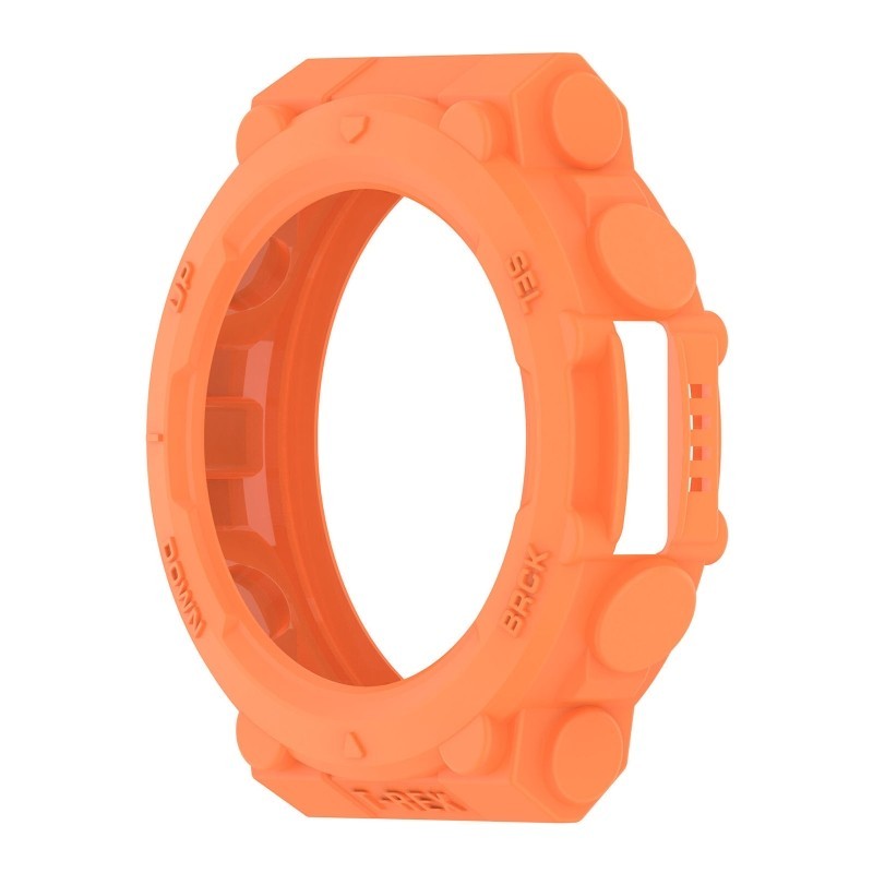 Amazfit T-Rex2 Vỏ đồng hồ silicon mềm TPU rỗng sang trọng cho Amazfit T-Rex 2 Chống sốc Chống vân tay Đồng hồ thông minh Vỏ khung bảo vệ màn hình