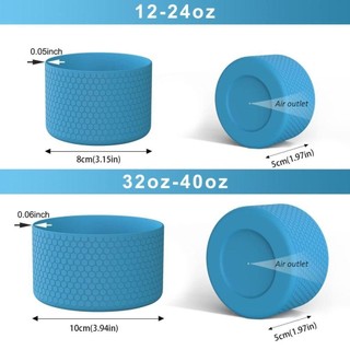 BRIGHTF66 Nắp chai, Phụ kiện cốc lục giác Tấm lót chai nước, Tấm bảo vệ cách nhiệt chống trượt bằng silicon cho Aquaflash / HydroFlask 12-40 oz