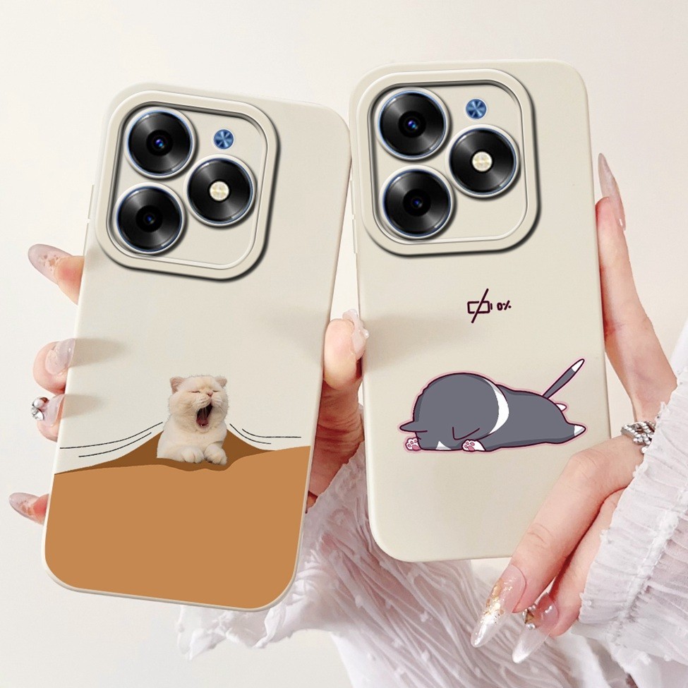 Ốp lưng Tecno Spark Go 2024 BG6 Vỏ bảo vệ chống sốc họa tiết thời trang sang trọng
