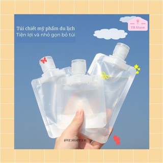 Túi chiết mỹ phẩm du lịch 30ml/50ml/100ml đựng dầu gội, sữa tắm, kem dưỡng tiện lợi