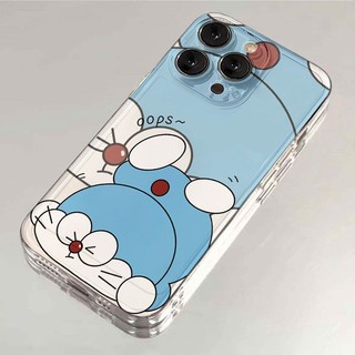 Phim hoạt hình Doremon Bao gồm tất cả dễ thương CHO LABU IPhone11 Ốp lưng IPhone 12 / 13 / 14 / 15 Plus Silicone mềm vui nhộn X / 7 / 8 Vỏ bảo vệ chống sốc chống rơi