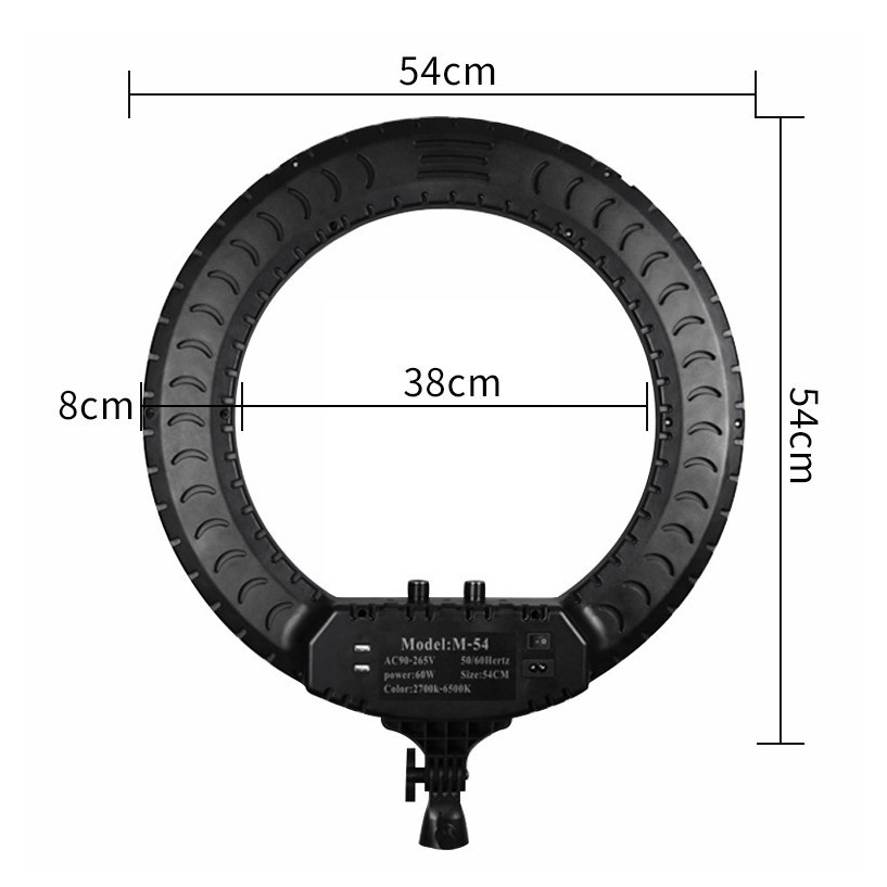 Đèn Livestream Bán Hàng, Bộ Đèn LED RL21 54cm siêu sáng - Đèn livestream quay chụp decor phòng makeup spa