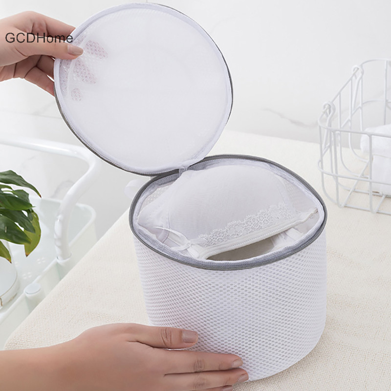 Gcdhome Fine Net Túi Giặt Máy Giặt Bẩn Giỏ Giặt Du Lịch Giày Tổ Chức Lưới Túi Người Phụ Nữ Áo Ngực Quần Áo Sắp Xếp HOT