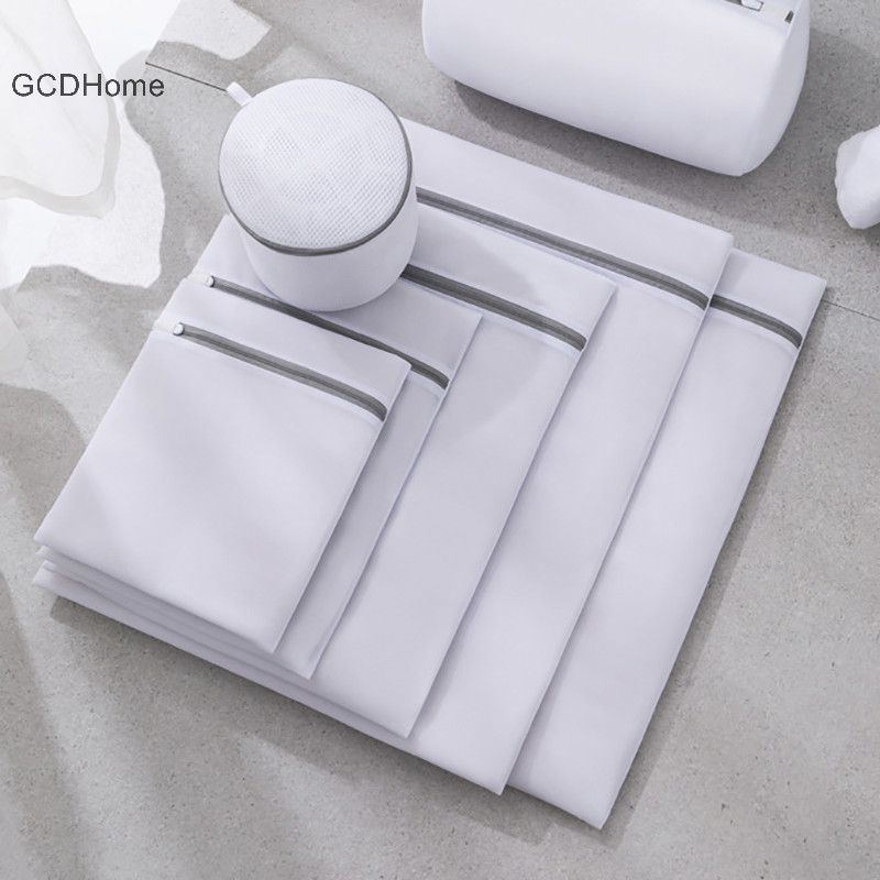 Gcdhome Fine Net Túi Giặt Máy Giặt Bẩn Giỏ Giặt Du Lịch Giày Tổ Chức Lưới Túi Người Phụ Nữ Áo Ngực Quần Áo Sắp Xếp HOT