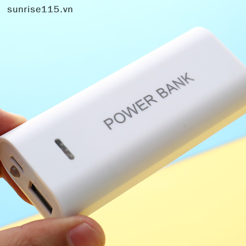 Hộp sạc USB LMH 5V 5600mAh 2X 18650 Hộp DIY để sạc.