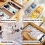 Thùng sắp xếp nhà bếp CHEESELY, Hộp lưu trữ máy tính để bàn không nắp có thể xếp chồng lên nhau, Ngăn kéo lưu trữ dung tích lớn bền bỉ