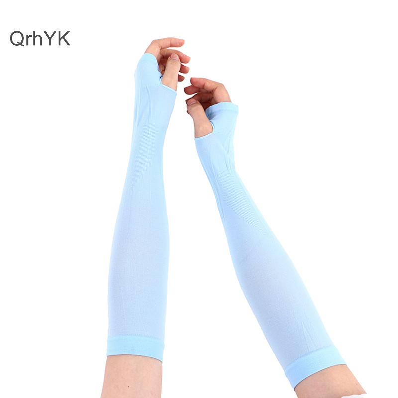 Nhà Máy Thời Trang Băng Lụa Tay Vòng Tay Uv Chống Nắng Bảo Vệ Chống Trơn Trượt Mùa Hè Đi Ngoài Trời QrhYK