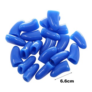 [Baystar] 20 Chiếc Pet Dog Cat Paw Claw Chống Trầy Xước Vỏ Bảo Vệ Móng Tay Silicon Mềm