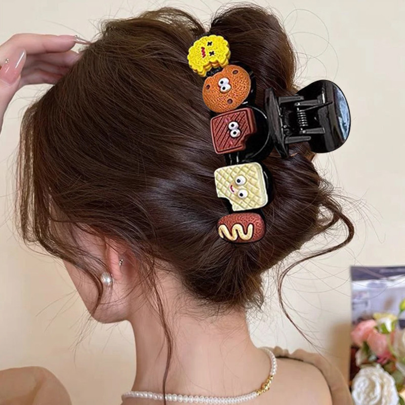 Kẹp bánh quy Kẹp cá mập độc đáo hợp thời trang Kẹp nữ