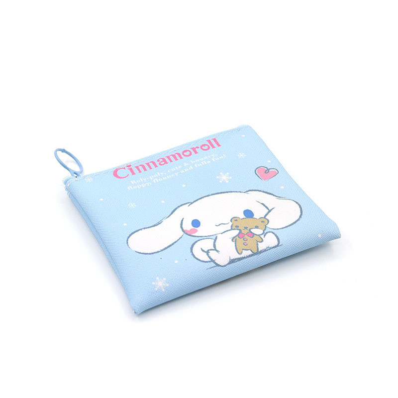 Hoạt Hình Kuromi Ví Mini Dễ Thương Ví Đựng Tiền Xu Cinnamoroll Giai Điệu Chìa Khóa Tai Nghe Túi Bảo Quản Đơn Giản Túi Đựng Thẻ Nữ