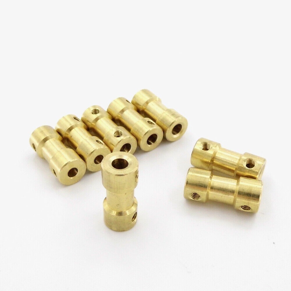 2 / 2.3 / 3 / 3.17 / 4 / 5 / 6mm Động Cơ Trục Khớp Nối Khớp Nối Khớp Nối Cho RC Thuyền Robot Ô Tô
