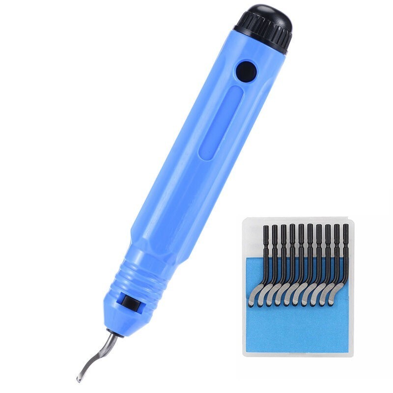 Nb1100 Burr Tay Cầm / 10 Chiếc BS1010 Máy Cắt Tay Deburring Viền Thô Dụng Cụ