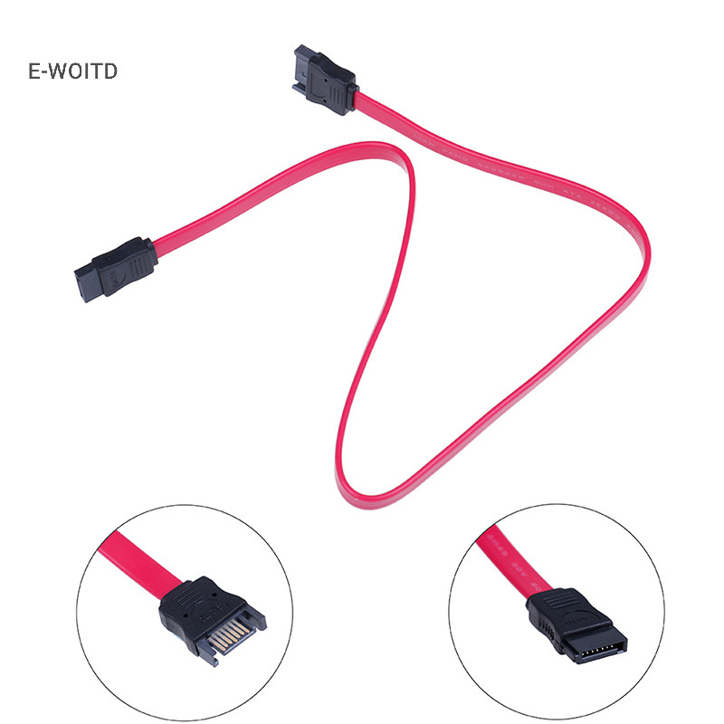 E-woitd Tốc Độ Cao SATA 7pin Nam Sang Nữ M / F Nối Dài HDD Kết Nối Cáp Dữ Liệu Đồng Bộ HNVN