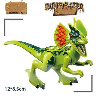 Kỷ Jura Tyrannosaurus Rex Khủng Long Khối Xây Dựng Trẻ Em Giáo Dục Sớm Xếp Hình DIY Lắp Ráp Khối Xây Dựng Đồ Chơi