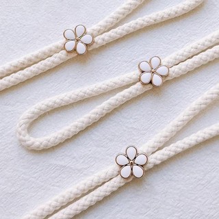 Dây buộc rèm hình hoa MARBLEM, Khóa rèm có thể điều chỉnh hoạt hình, Dây đàn hồi Dây rèm phòng trẻ em Trang trí nội thất