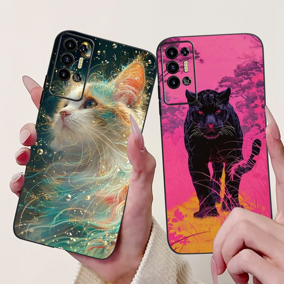 Tecno Pova2 Ốp Lưng LE7 LE7n Thời Trang Bướm Hoa Hoạt Hình Dễ Thương Mèo Mát Ngộ nghĩnh Vỏ Điện Thoại Tecno Pova 2