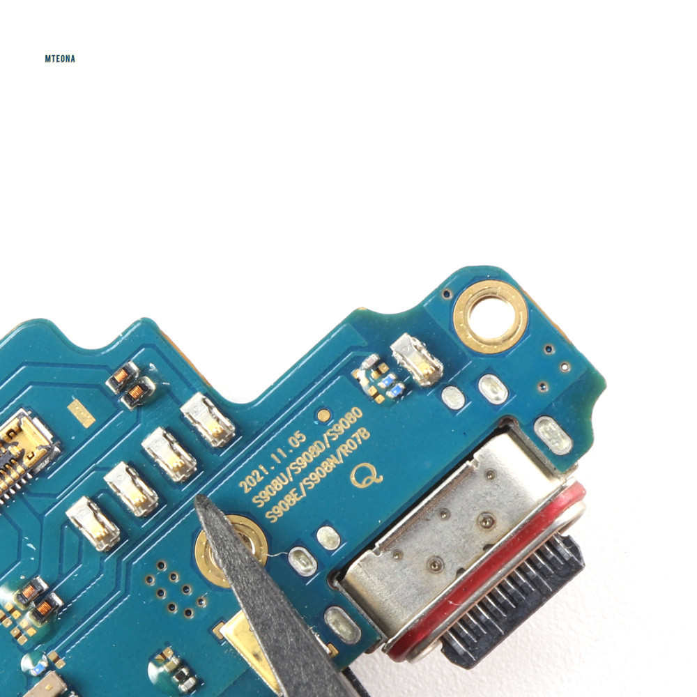 Bảng cổng sạc sạc có đầu đọc thẻ Sim cho Samsung Galaxy S22 Ultra 5G SM-S908U S908B S908N S908E / DS Bảng sạc