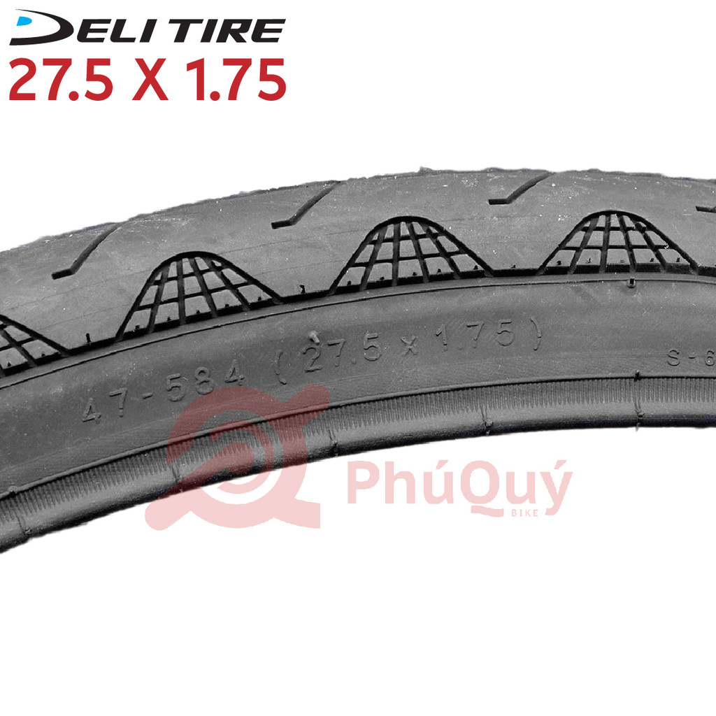 Vỏ Deli 27.5x1.75 (47-584) Gai Trơn Có Talon