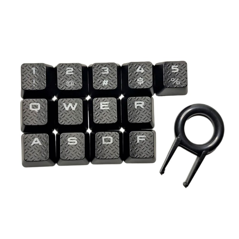 Trại 13 Chiếc Chống Trượt Họa Tiết Keycaps Đèn Nền Mũ Chìa Khóa Cho K70 RGBK70 K95 K90 K65