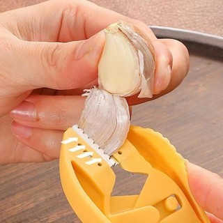 Dụng cụ gọt vỏ tỏi YUUKII, Dụng cụ loại bỏ thân cây di động Nhíp gọt vỏ tỏi, Phụ kiện nhà bếp đa chức năng bóc vỏ tỏi