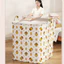 Túi đựng chăn bông CHEESELY, Thùng đựng quần áo có tay cầm có thể gập lại, Hộp đựng tủ quần áo chống bụi dung tích lớn Người tổ chức gia đình